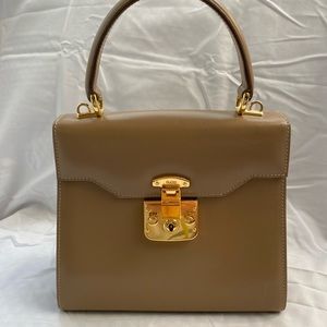Gucci Beige Lady Lock Two-way Handbag
